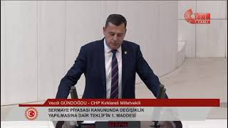 Vecdi Gündoğdu CHP Kırklareli Milletvekili [upl. by Esaertal]