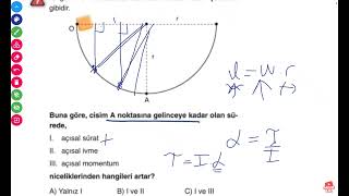 ayt fizik çembersel hareket [upl. by Yance]