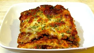 Lasagna Recipe  Low Carb Recipe  Noodleless Lasagna [upl. by Sal]