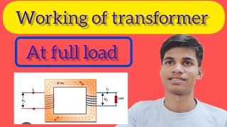 Explain ideal transformer working at on load condition  transformer electrical [upl. by Brana]