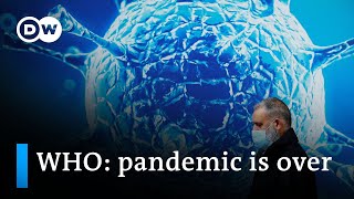 WHO declares official end to COVID19 pandemic  DW News [upl. by Lyrrehs]