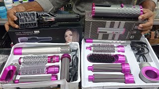 Hair trimmer  Auto curler  5in1 hot air styler  curler machine 2024 [upl. by Marela589]