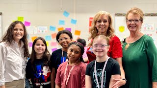 CFISD Board Member Christine KALMBACH visits Willbern Elementary [upl. by Nelda595]