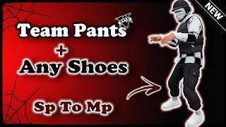 GTA5 I OUTFIT COMPONENTS TEAM PANTS WITH ANY SHOES GLITCH MALE SP TO MP PATCH 142 [upl. by Yram196]