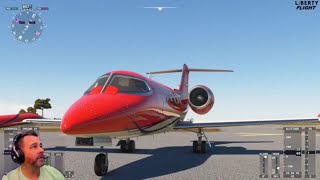 Learjet 35A Flysimware UPDATE One of the Best Classic Business Jet MSFS [upl. by Maze]