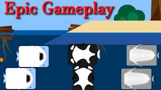 Deeeep io all animal  Epic Gameplay with new animals and former animals [upl. by Nauh]