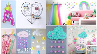 5 Home decor ideas DIY 2020  How to makeover childrens room without spending money [upl. by Eri640]