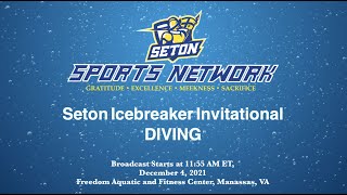 Seton Icebreaker Invitational quotDivingquot [upl. by Prestige513]