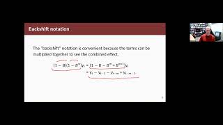 Forecasting Principles amp Practice 92 Backshift notation [upl. by Esther]