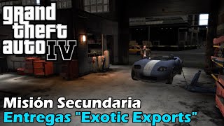 GTA 4  Misión Secundaria  Entregas quotExotic Exportsquot 1080p  Xbox One [upl. by Negam]