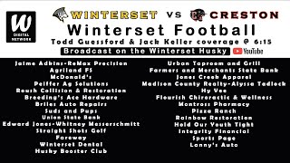 Winterset VS Creston Football [upl. by Yelsa]