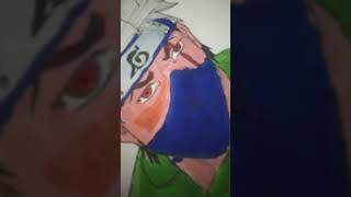 Kakashi drawing viralshortsanimedrawing [upl. by Ardnasella461]