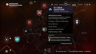 Destiny 2029 K1 Crew Quartiere Legendär quot1560quot Saisn 17  Verlorener Sektor  Titan 😁HDPS5 [upl. by Mila]