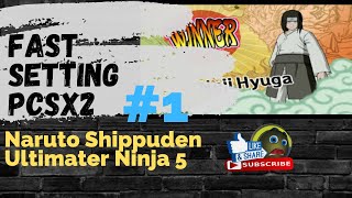 Naruto Shippuden Ultimate Ninja 5  PCSX2 Configuration 1 [upl. by Hunger]