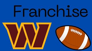 Franchise vs Washington commanders [upl. by Menell]