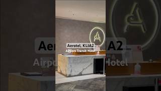 Aerotel  KLIA2 Airport Transit Hotel  Room Tour hotelreview [upl. by Gough]