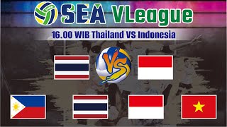 Live Score SEA V League 2024 Thailand VS Indonesia [upl. by Martens329]