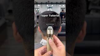 Taper Tutorial 💈 [upl. by Milurd]