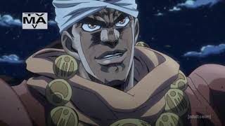 JoJo Mohammed Avdol vs Judgement Eng Dub [upl. by Darnoc]