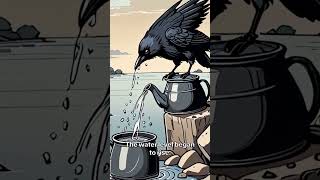 How the Clever Crow Found Water 🌞💧🦅 Animated story for children [upl. by Wheeler]