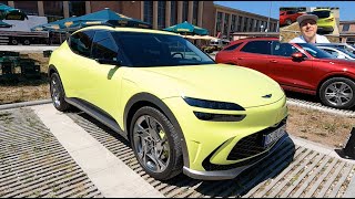 GENESIS GV 60 AWD FULL ELECTRIC CAR ALL NEW MODEL SUV ECAR GV60 WALKAROUND AND INTERIOR [upl. by Wahs180]