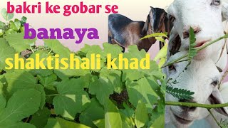 Bakri ke gobar se shaktishali khad kaise banaen 21 October 024 [upl. by Hugon]