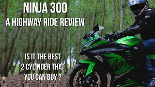 Ninja 300 Review  Is it the best 2 cylinder [upl. by Ocirderf75]