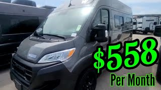 2024 Winnebago Solis POCKET  SMALLEST Motorhome on the Market FOR SALE 558 Per Month or 89998 [upl. by Deana]