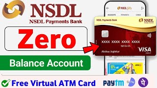 How to Open an NSDL Payment Bank Account Online  StepbyStep Guide [upl. by Rachael974]