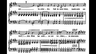 Widmung R Schumann Score Animation [upl. by Chanda]