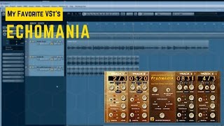 Free Vst Plugin Echomania Multitap Stereo Tape Delay [upl. by Damal]