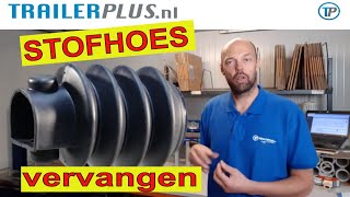 STOFHOES OPLOOPREM AANHANGER VERVANGEN STOFHOES CARAVAN VERVANGEN STOFHOES AANHANGER [upl. by Stillas36]