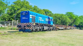 GM G12W A614  Rielero Cargado  ALCo DL535 C651 por Pan Keneddy hacia Caseros [upl. by Ardnaxila]