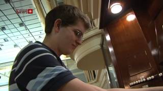 De Montfort Hall Organ Used in Curves Sweeney Todd [upl. by Ardella]