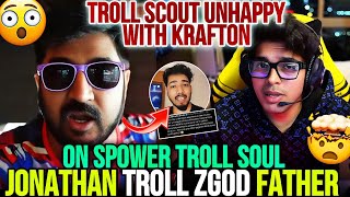 Jonathan Troll ZGOD Father 😂 Rushi Sir Troll Scout 🚨❓Zgod On Spower Troll Soul 🤯 [upl. by Monahan]