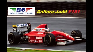 Dallara Judd 1991 Review Formula 1 [upl. by Leizar313]