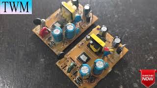 12 VOLT ADAPTER CIRCUIT BOARD CIRCUIT DIAGRAM amp POWER SUPPLY 12V 15AMP TECHWITHMANISH1989 [upl. by Vigen]