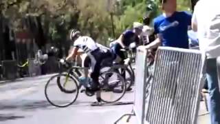 Bicycle chain crash during race  Shocking [upl. by Brigham]