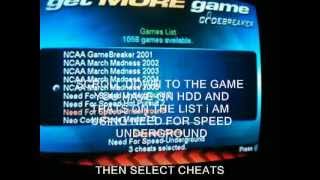 PLAY USB GAMES WITH CHEATS YOU LOAD FROM CODEBREAKER [upl. by Notgnirrac]