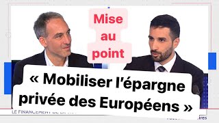 RGlucksmann répond à Tom Benoit en direct à propos de l’utilisation de l’épargne privée par l’UE [upl. by Aninad]