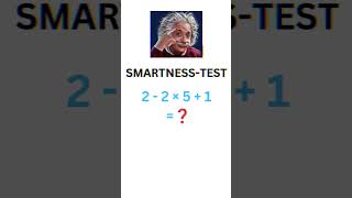 SMARTNESS TEST 🧠brainmath braintest geniusquestion viralpuzzle mathquizforgenius mathexam [upl. by Anglo555]