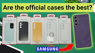 Are the Samsung S23 FE OFFICIAL CASES worth it 🤔Samsung Galaxy S23 FE  ALL OFFICIAL CASES [upl. by Raviv]