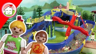 Playmobil Film deutsch  Im Wasserperlen Aquapark  Waterplay Niagara  von Familie Hauser [upl. by Huberman]