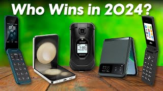 Best Flip Phones 2024  The Only 6 You Should Consider Today [upl. by Ycinuq]