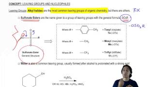 The 3 important leaving groups to know [upl. by Elamef604]