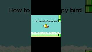 How to Make Flappy Bird in Scratch shorts [upl. by Hum745]