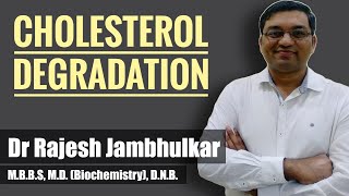 7 Cholesterol degradation and synthesis of Bile acids Vitamin D and Steroid hormones [upl. by Haff]