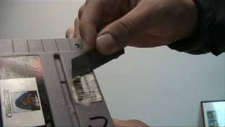 How to Clean amp Fix a Super Nintendo Game [upl. by Dickey]