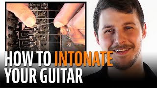 How to Intonate a Guitar [upl. by Nniw]