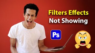 Photoshop Filters Effects Not Showing [upl. by Isidora94]